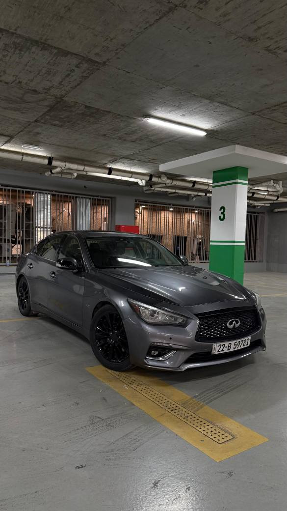 للبيع فقط السعر 105 ورقه للاتصال ***********
انفنتي Q50 S موديل 2018 رقم اربيل 
محرك 6 سلندر 3000 تون تيربو محرك وكير مكفولات 
فول مواصفات 
تخم تاير جديد
صدر الامامي وسط 
وارد امريكي حادثها بالبجم 
بيها جاملغ وبنيد مبدلات 
نفس اللون 
بالعراق بيها صبغ جاملغ وباب ايسر
صورة السونار موجوده ويا الصور
المكان بغداد الزعفرانيه بغداد, العراق
