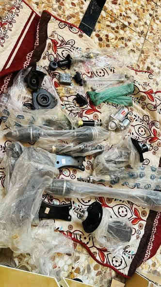 السلام عليكم غراض بي واي دي f3 للبيع صدر امامي خلفي دسكات بلكات مجاول نوزلات سلف كله جديد بعدهن بلكارتونه مامستخدمات ابيعهن شلع قيم واخذ مكاني بغداد وهذا رقم الاستفسار ***********
