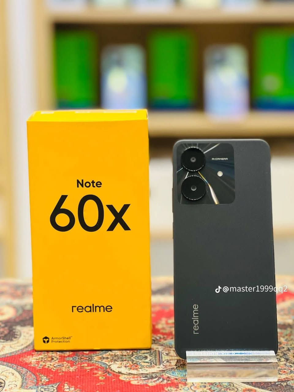 Realme Note 60x
احدث هواتف ريالمي 🤩
🟡 شاشة مقاومة للكسر IPS LCD , 6.74 , 90 Hz
🟡 معالج Unisoc Tiger T612 (12 nm)
🟡 نظام تشغيل Android 14, Realme UI 5.0
🟡 مقاوم لرزاز الماء والغبار بمعيار IP64
🟡 بصمة جانبية على زر الطاقة
🟡يدعم شريحتين اتصال 
🟡بطارية 5,000 ملي.  
🟡رام 8 السعر 115وبي مجال للاستفسار الاتصال ***********
