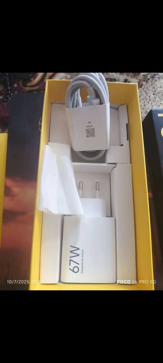 السلام عليكم
Poco x6 pro 5G
ذاكره 512. لون اسمنتي.  جهاز كامل ملحقات. مع 5 كڤرات. مكفول من كلشي. جهاز يشغل 120 fps
مقاوم للماء والغبار بمعيار ip67 السعر 325.000
مكان كربلاء توصيل ما عندي


**إذا كنت صاحب هذا الإعلان وتريد حذفه لأي سبب، رجاءا أرسل رسالة إلى الدعم الفني**