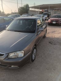 البيع اكسنت موديل الفين رقم بغداد مصبوغة جمالية وارد أمريكي سيارة جديد...