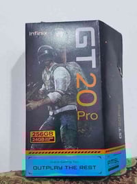 انفنكس جي تي 20 برو موبايل جديد استخدام قليل ويا كارتونته او هيتفون او...