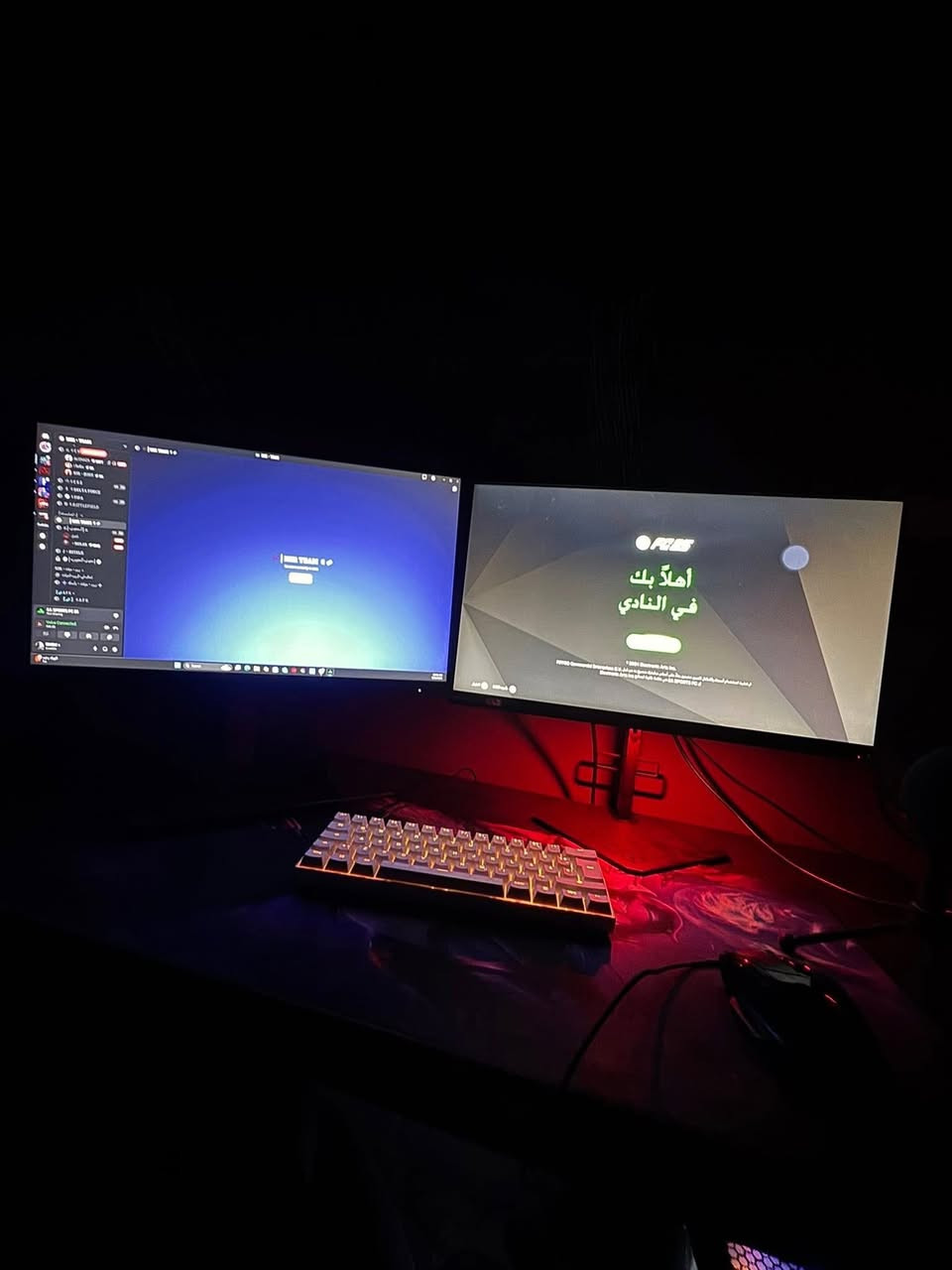 السلام عليكم بي سي لبيع 
i5 12400f
B660 ATX ASUS Pime
rtx 2060 12GB ASUS
RAM blackwolf 16GB
case fantech
750W power supply aerocool
SSD 256GB
2TB HD
شاشة لينوفو 24 بوصة :
165hz
FHD
ips
0.5
redragon storm m808 ويه ماوس
وكيبورد rk68 لون ابيض

شعر شاشه 150

كيس675

توصيل متوفر جميع محافظات 
تواصل خاص او رقم واتساب ***********
