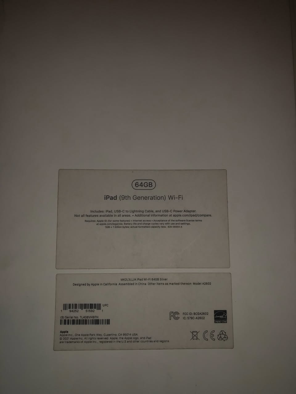 ايباد ايفون الجيل 9 ذاكرة 64 نضافة 95 كارتونة مالة بعدها موجودة مكان موصل 
لل تنبيه فقط زر التشغيل يشكل مرات 
لل استفسار خاص


**إذا كنت صاحب هذا الإعلان وتريد حذفه لأي سبب، رجاءا أرسل رسالة إلى الدعم الفني**