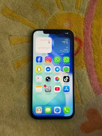 12برو ماكس مبدل شاشه وبطاريه وضهر مكسور مثل ما موضح  شغال فلاش وكامره ...