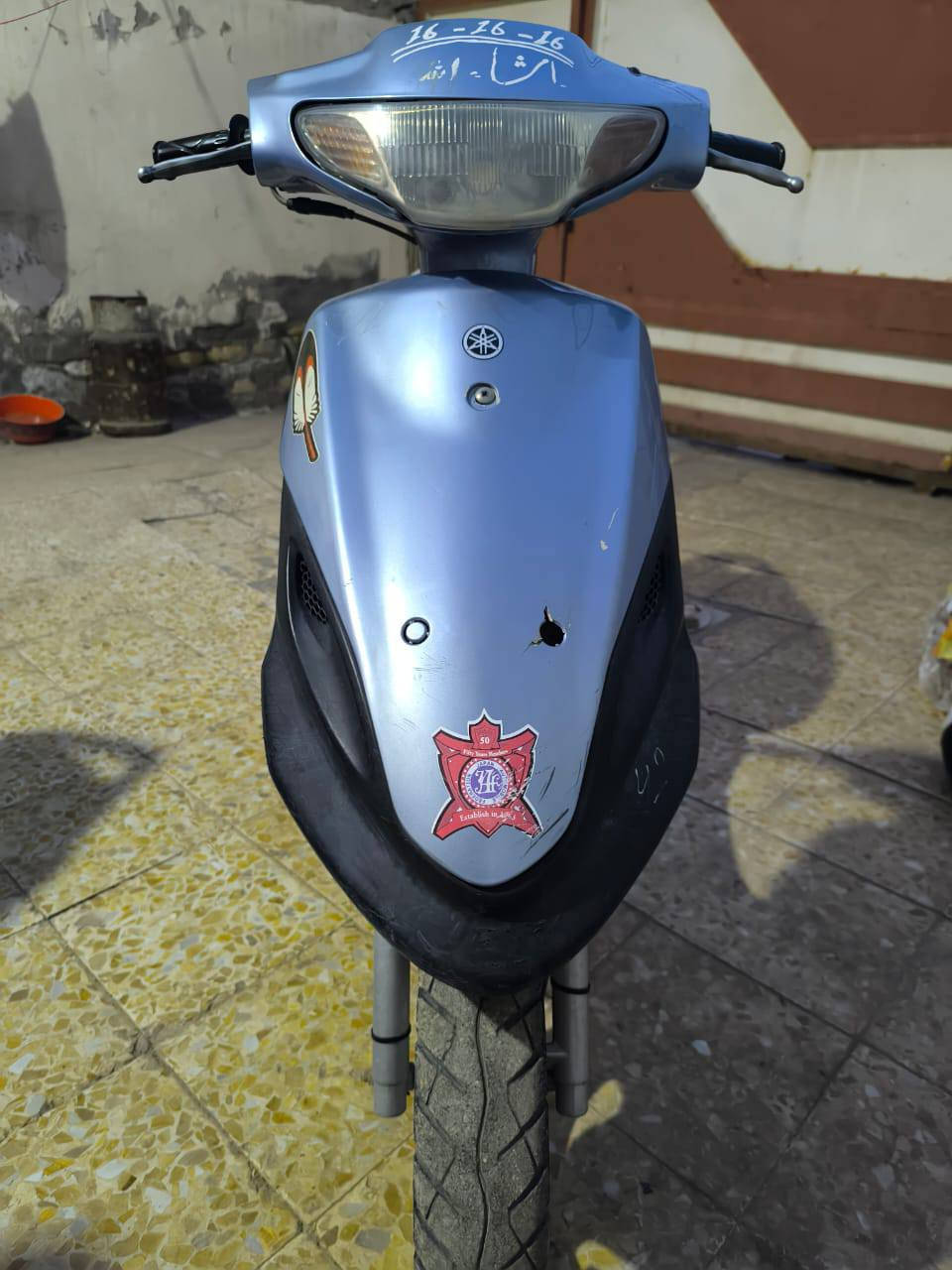 دراجة ماكس 120 كاملة من الايت 
لل بك لايت كهربايات سلف هندر 
اشاير هورن لايت امامي زنون 
بريك امامي وخلفي قفل جنطة 
قفل ستيرن تايرات جدد وبنزات جدد
دراجة كاملة مابيهة كل نقص 
بيهة دخان قليل عوزهة ولفات 
بس الدراجة تشتغل نكرة سلف باي وقت 
مكاني ديوانية جمعية فلكة ابو جميغ
السعر 425 رقمي ***********
مامتواجد على النت
