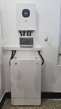 منظومة شمسية • انفرتر 6k ايتل • لوحات Longi 605W×7