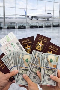 استلام فوري بدون تأخير ✔️ ليش تختار شركة المناخ للصرافة  1️⃣ لأن اجراء...