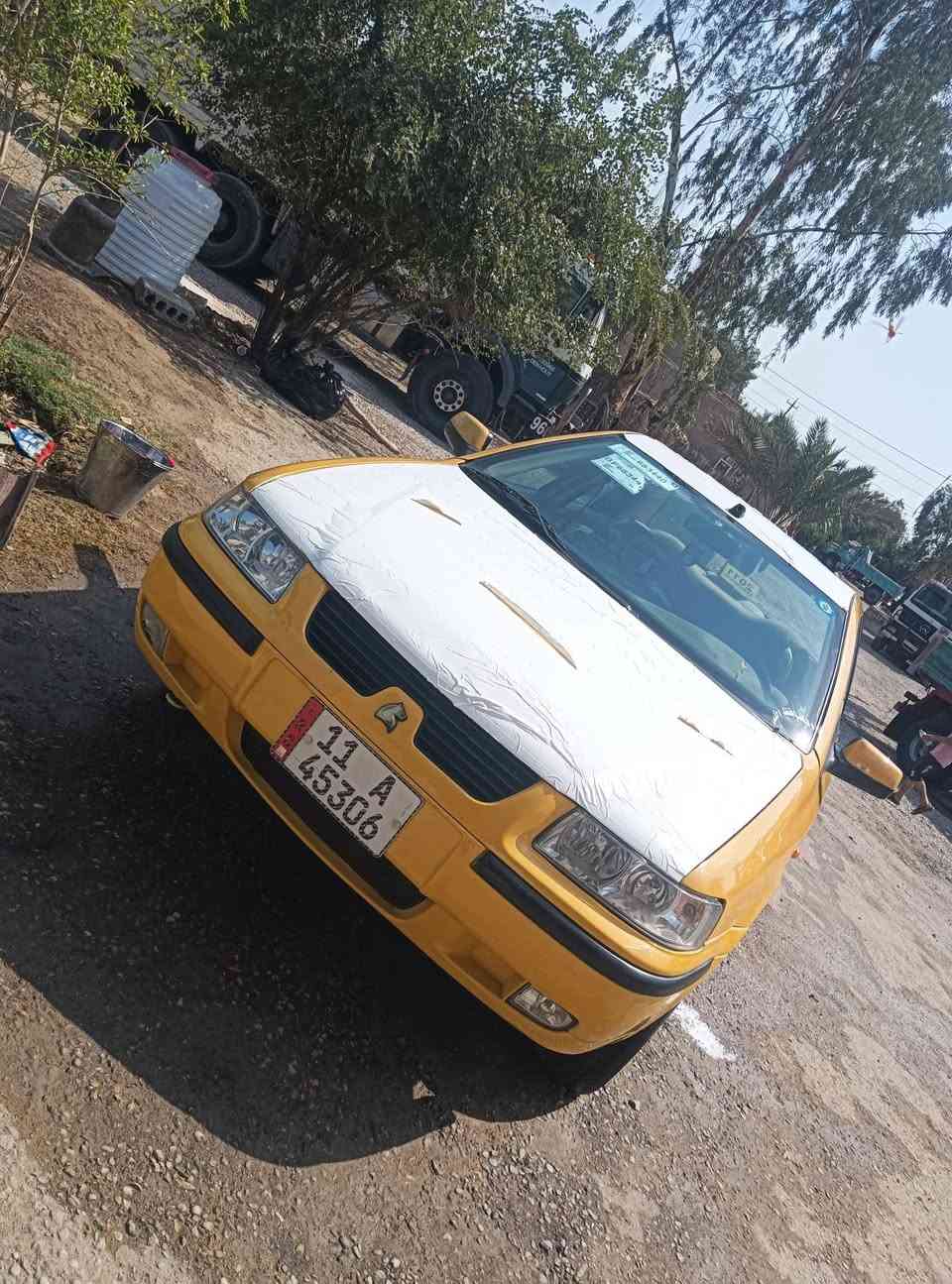 السلام عليكم سمند،للبيع جاهزه من كلشي سياره جديده مصفره هئيه وغرمات رقم نكليزي مذب عليه ربع للستفسار اتصل *********** بي واتساب
