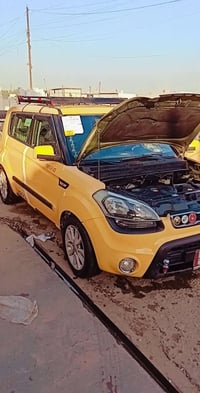 كيا سول M2013  اجره صفراء  بغداد  وارد امريكي   حادثها امريكا كما موجو...