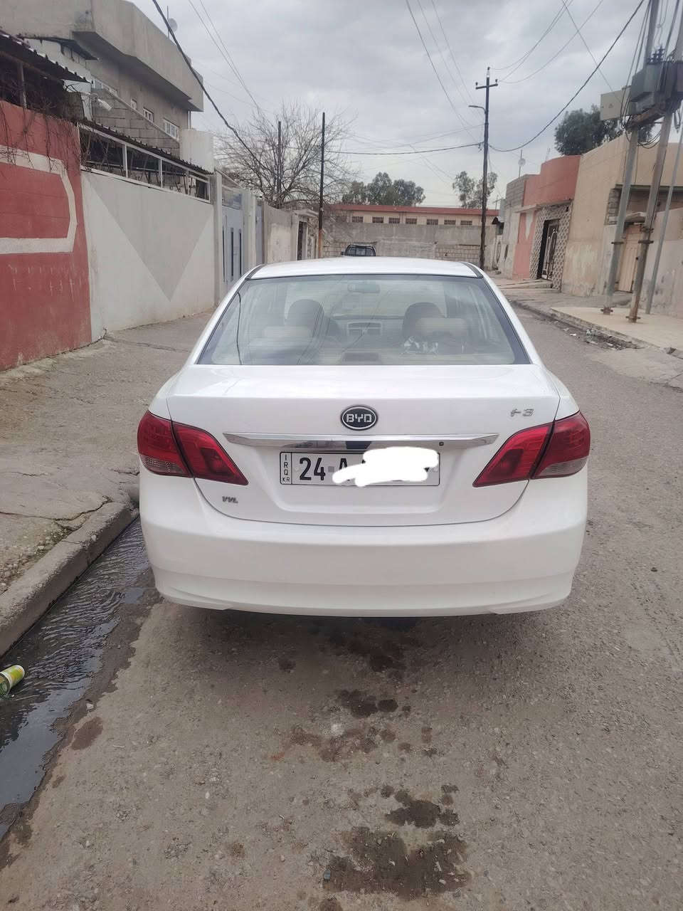 سلام عليكم بي واي دي F3 موديل 2015 سنويه 2030 دهوك  كير عادي بيها نص جملغ وبوند مبدل شركه السعر65 مكان الموصل *********** بي واتساب
