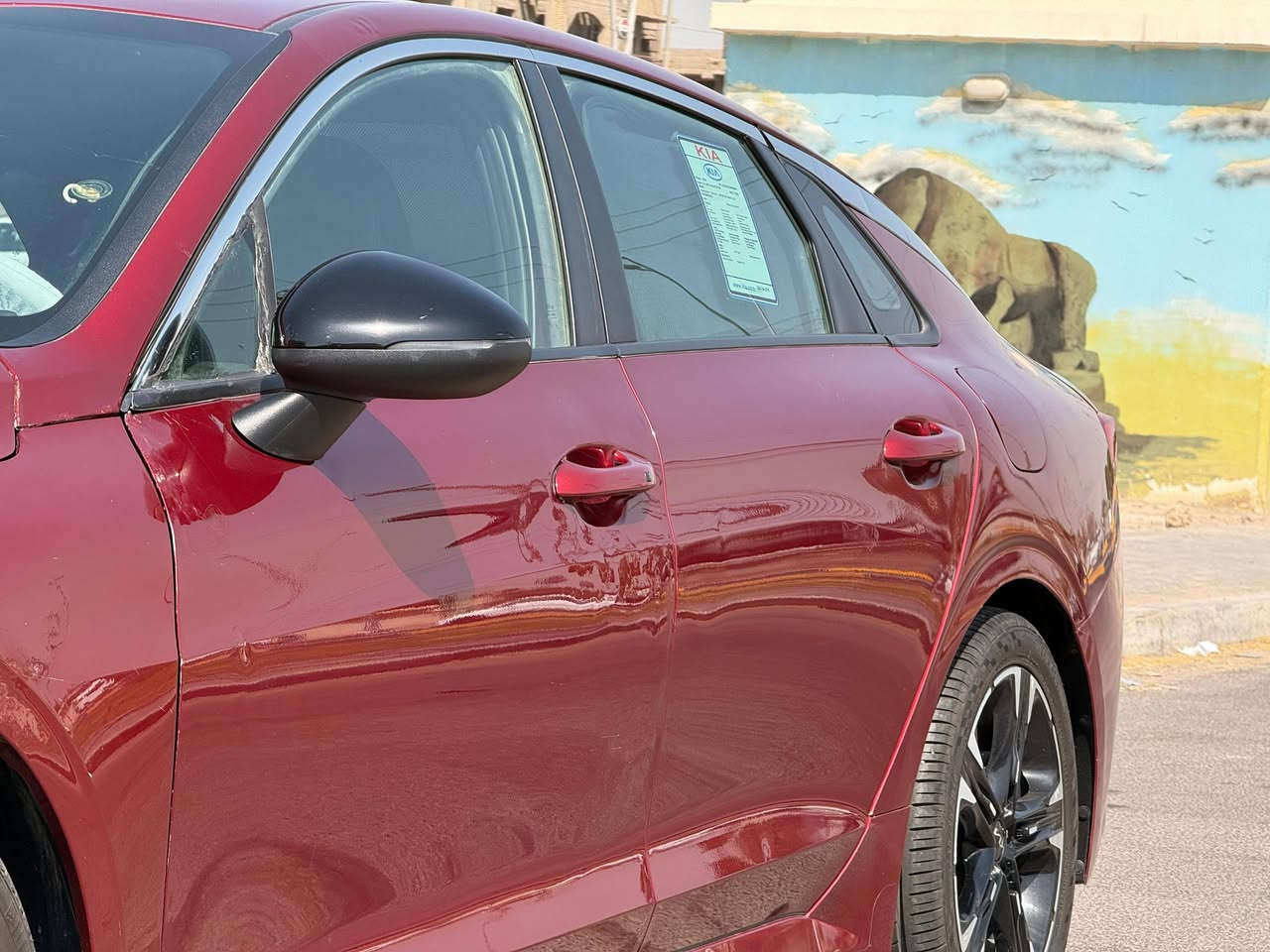 KIA K5 GT LINE 2023 أمريكي
ماشيه 17000 يعني زيرو
سنوية لل 2030
رقم بصرة حرة 
فول عدا الفتحة:
_اللون احمر غير محدد
_بصمة عدد 1
_ ترحيب عند الاقتراب
_مثبت سرعة
_نظام ABS
_مانع انزلاق
_حساس اطارات 
_شاشة كبيرة لمس
_كشافات امامية
_شاشة اعطال 
_رادار جانبي
_ نقطة عمياء 
_رادار الخطوط البيضاء 
_ اشاير + رادار باالمري  
_مقعد سائق كهرباء تدفئه مقاعد  
_الايت ثلاث عدسات +ليد 
_نظام قيادة ٤ وضعيات نورمال+سبورت+custom + ايكو سمارت
_بلوتوث +usb+auX  
_فول تحكم ستيرن 
_كير اوتو +عادي 
_اوتو بريك 
_ صندوق كهربائي
_زنون + ليد 
_التشغيل عن بعد
‏_Auto hold 
_تصميم خارجي رياضي 
_نضام الملاحة
_مصابيح ضباب LED
_محرك تيربو 1600
_ويل اكروم اسود
- تخم تايرات وكالة رياضي

***********

165$
حرة بصرة 
مكان السيارة بصرة
