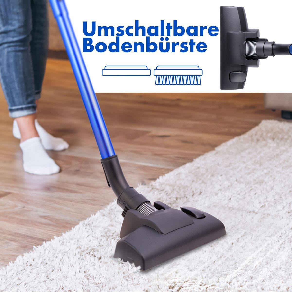 مكنسة كهربائية Clatronic BS 1306.

تصميم 2 في 1: يمكن استخدامها كممسحة أرضية أو مكنسة يدوية صغيرة.
تقنية بدون كيس: تستخدم تقنية الفلتر بدون كيس (Bagless Filter Technology) لسهولة التنظيف.
اللون: تأتي باللونين الأزرق والاسود. 

سعر المنتج 70 الف دينار فقط.


**إذا كنت صاحب هذا الإعلان وتريد حذفه لأي سبب، رجاءا أرسل رسالة إلى الدعم الفني**