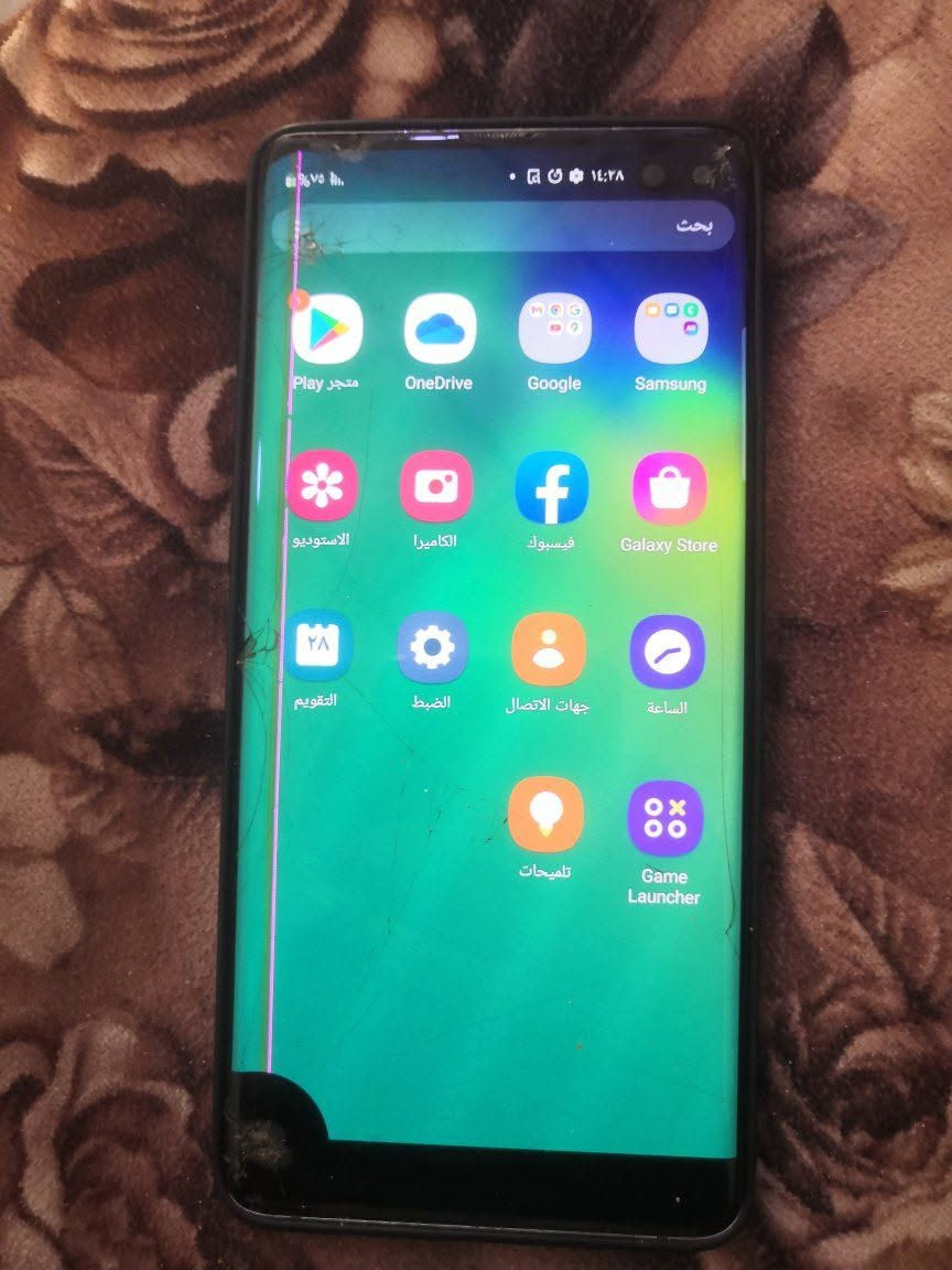 سامسونج اس ١٠ بلس
samsung s10 plus
ذاكرة ١٢٨
رام ٦
بصمة بالشاشة
بي خط وضربة أسفل الشاشة
لمس كله شغال ومابي شي
قاعدة مال سيم كرت مكسورة يعني السيم مرات يشكل
ادفع سعرك ومبارك عليك


**إذا كنت صاحب هذا الإعلان وتريد حذفه لأي سبب، رجاءا أرسل رسالة إلى الدعم الفني**