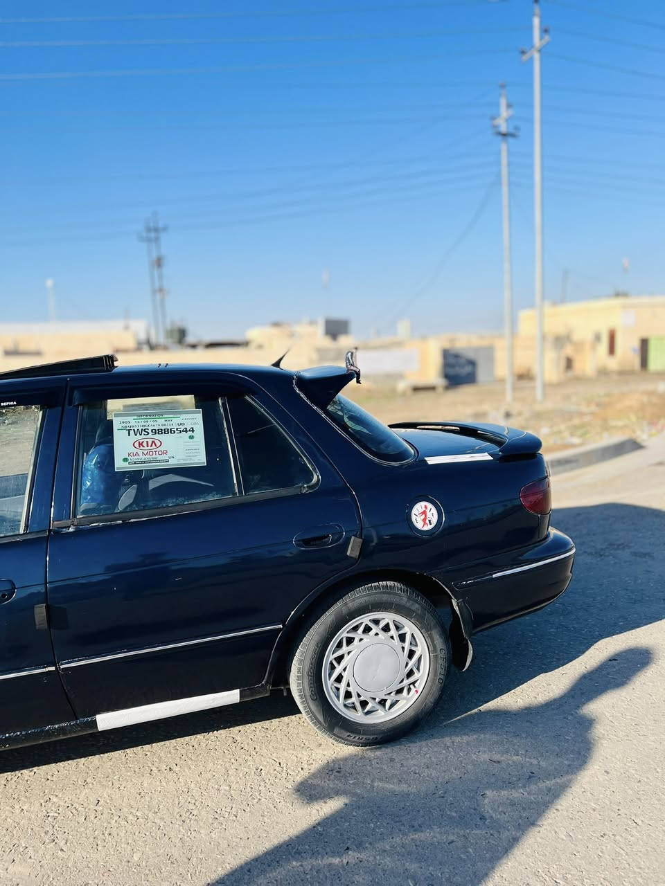 للبيع او مراوس حسب القناعه
كيه سيفيه 
السعر 37
موديل 94
رقم بغداد الماني مشروع وطني 
تخم تاير جديد
صدر جديد
كهربائيات كلها شغاله 
السياره جديده بمعنى الكلمه آحلا من آلصور مكان السيآره تكريت الأستفسار آتصل ع صاحبها ***********
