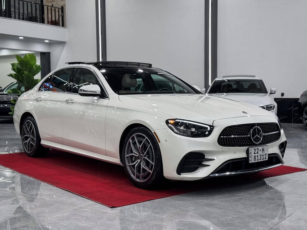 Mercedes E350 AMG
موديل:-2021
ماشيه:-42 الف ميل
مواصفات:-  بانوراما-5 کامیرە-رادار 360 -سماعات بورمستر- کشن تدفئه و تبريد-  دواخل كريمي بلادی-دواخل ليد-4matic-.….
سياره وارد امريكي 
ضرر:- جاملغ خلفي صبغ باب خلفي تبديل شركة 
بدون دواخل بدون ايرباك
رقم شاصي: W1KAF4GB2PR145490

تفاصيل اكثر الاتصال علی ارقام التاليه 
***********
*********** 
عنوان:- اربيل منطقة معارض وراء شارع ٤٠م
Shahama erbil cars
