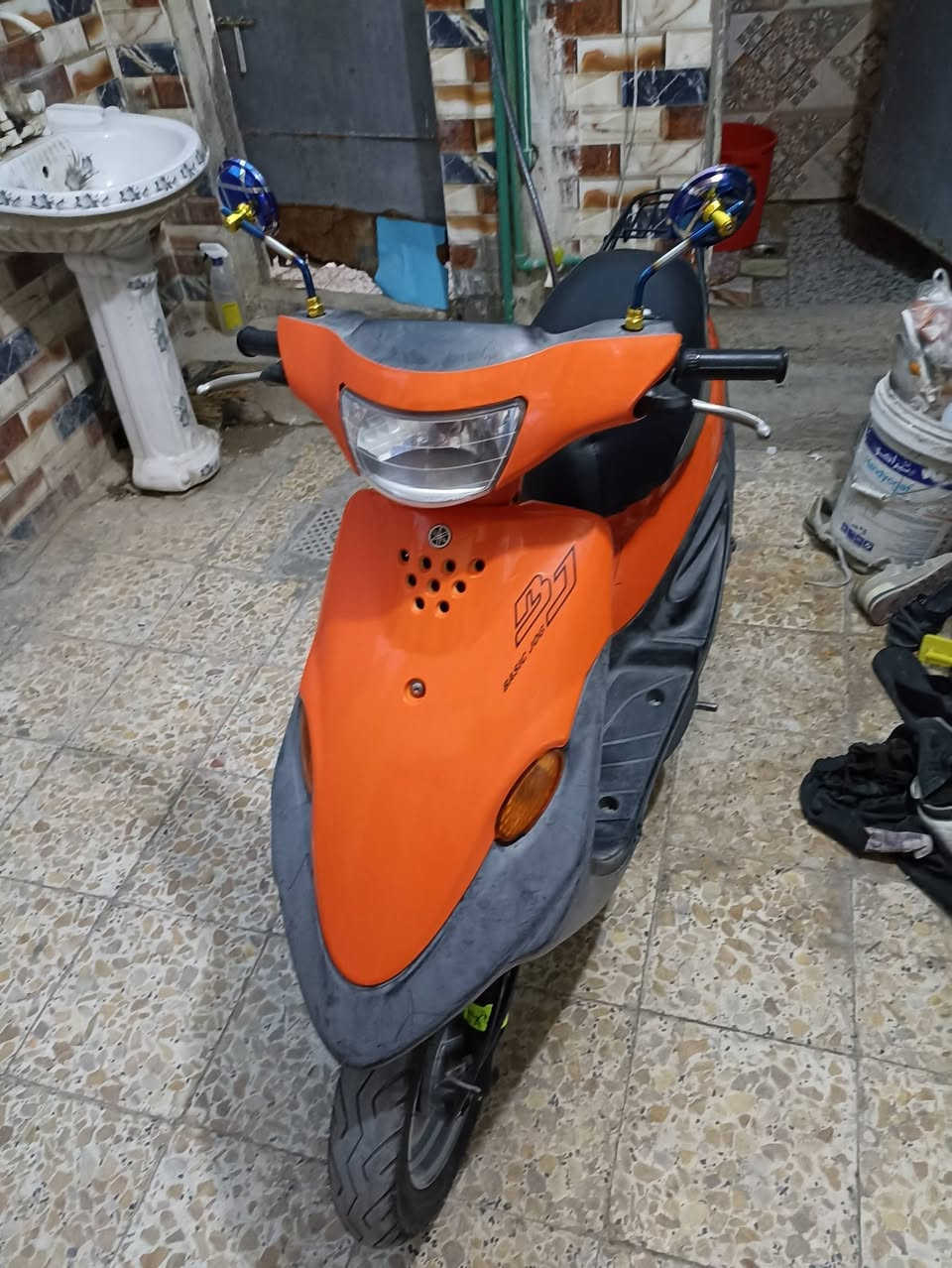 دراجه بيجي مقفوله كفاله عامه شرط فحص كامل مواصفات كل نقص ما بيها مكاني الناصريه ***********
