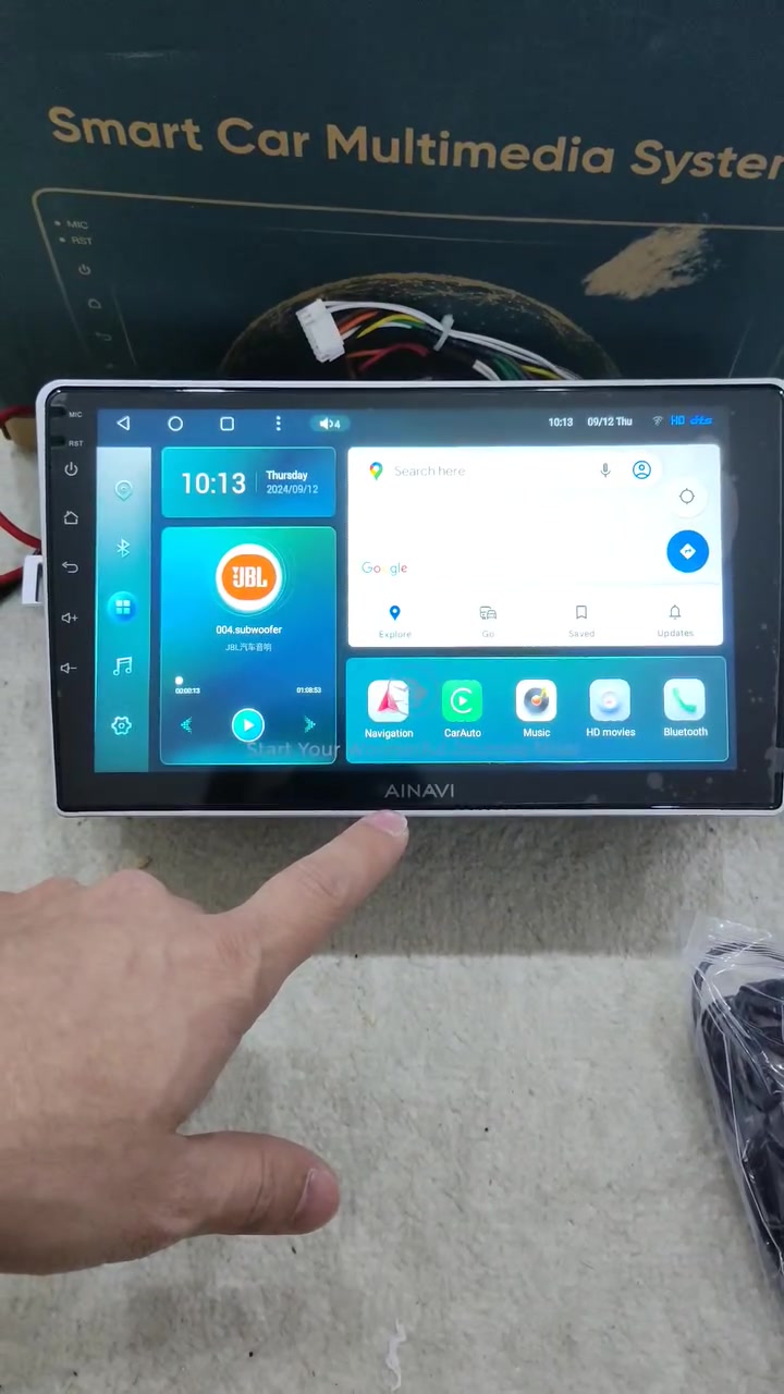 شاشة Ainavi
رام 8gb ذاكيرة 256gb
فول واحد على واحد منفذ hdmi
للاستفسار ***********
