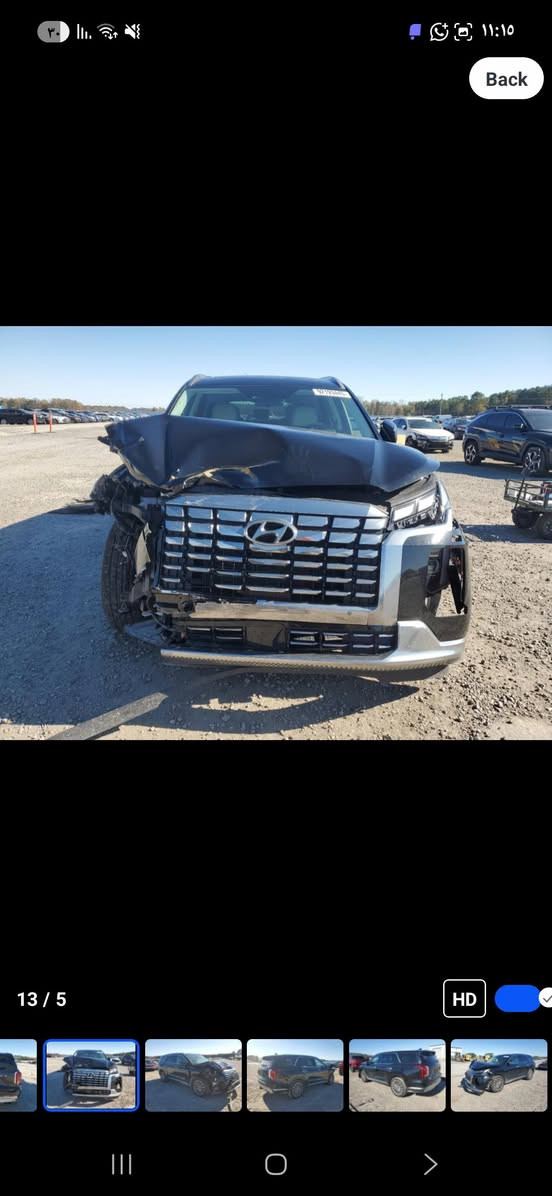 📣اعلان مزاد 📣
هونداي بلسايد مواصفات كاللكرافي 2025 
الضرر : جانبي كما موضح بالصور 
عداد المسافه : mill 10005
 المحرك : 6  
 5 موعد المزاد : 2026/1/5 الساعة  
مدة الوصول 60 يوم الى 75 يوم المنافذ الحدودية

⚠️⚠️ء

الاستفسار ***********
 مهندس حسين
بغداد / المنصور
