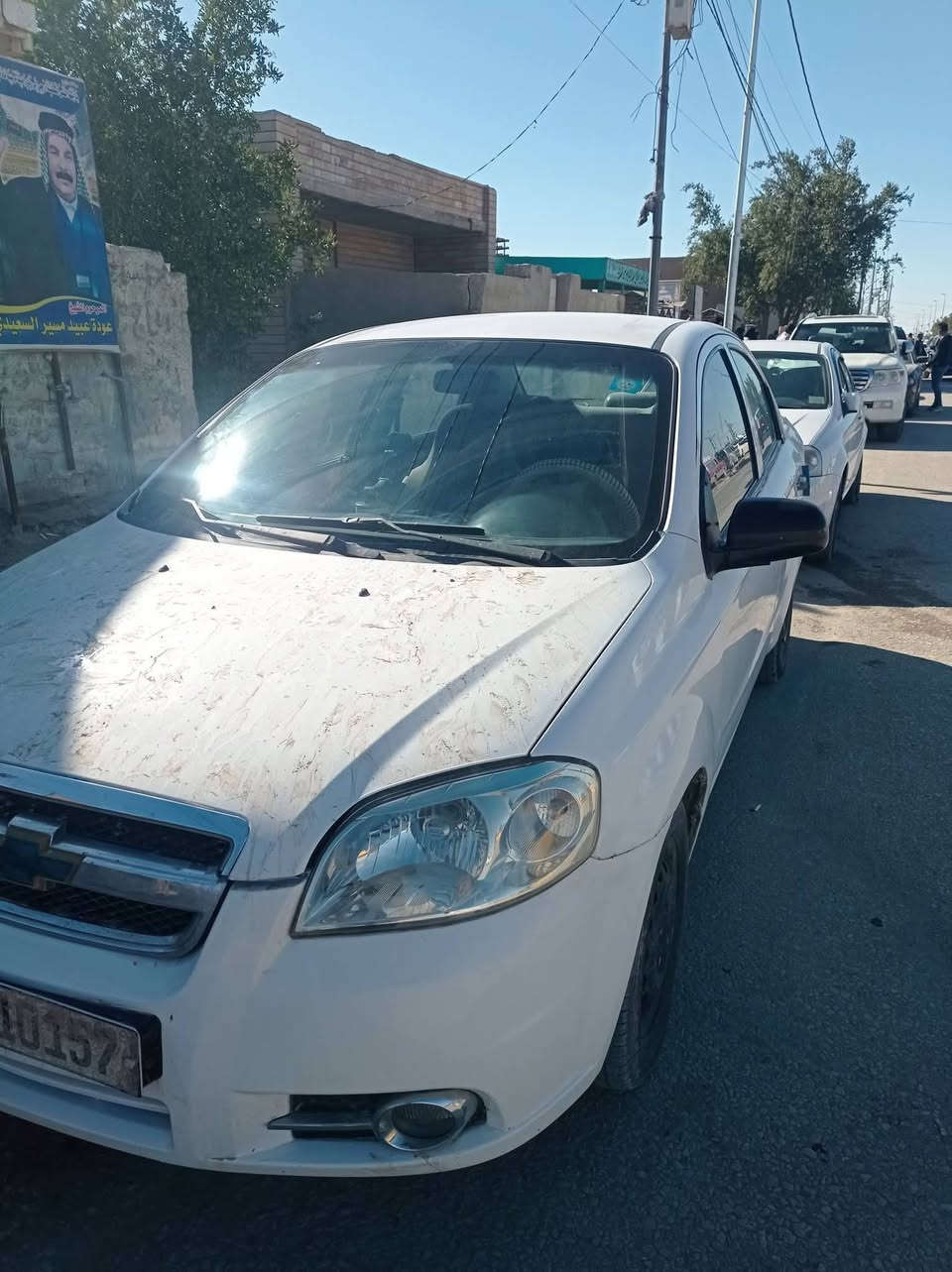 افيو2007
مكينه مسكر كير عادي
 للبيع سيارة مصبوغه دواير ابيع احزام  مكينه وكير جدد تبريد تدفئه صدر جديد تخم تاير سيارة جاهزة مكاني محاويل سعرها50$ ومجال قليل
 رقم تلفوني ***********
