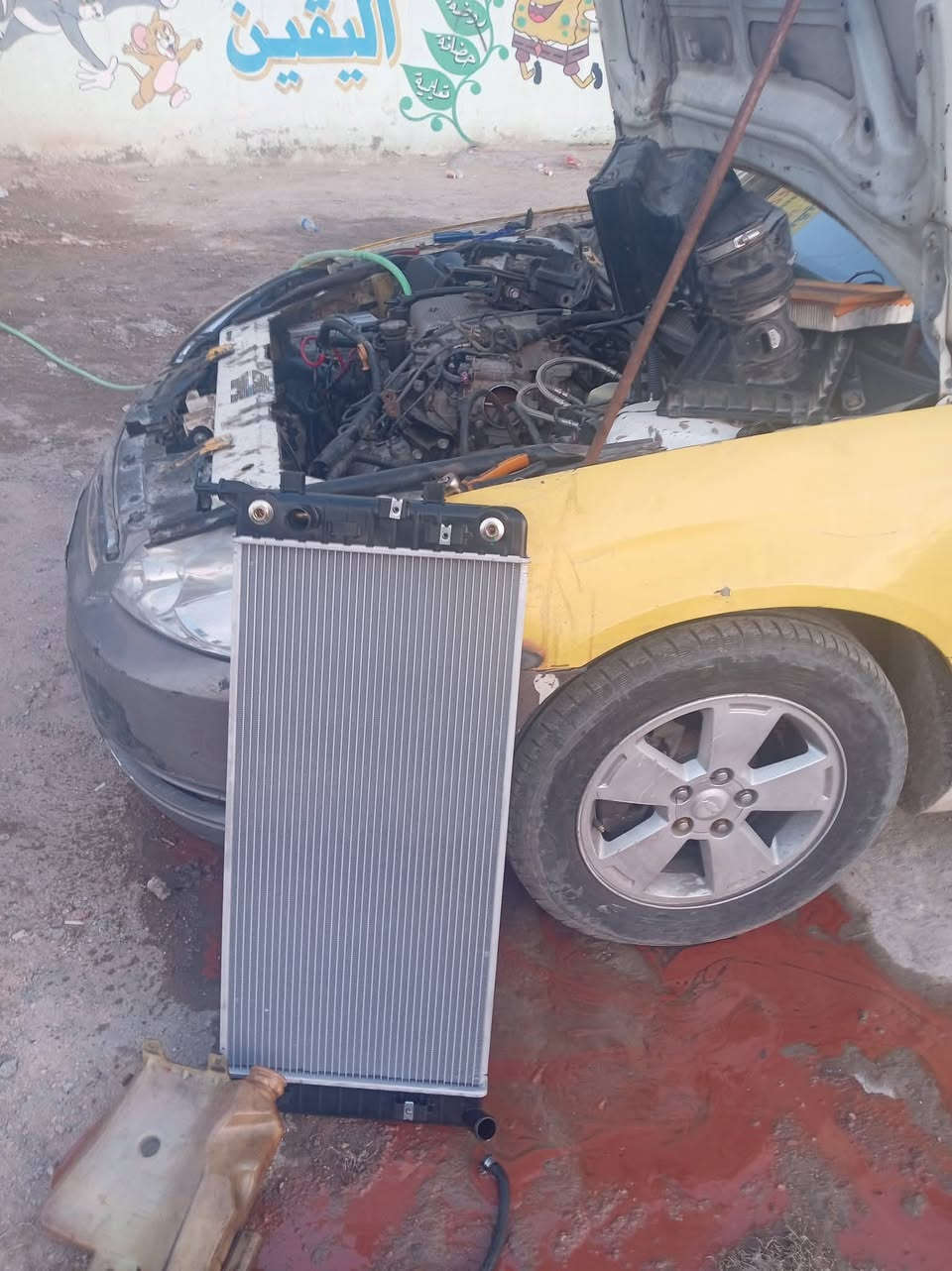 من اعمال هاذ اليوم تم ادامة ضفيرة داخلية مع ادامة ضفيرة البجم تبديل مراوح وراديتر  شوفر ليت 3/500 وتغليف الضفيرة بلكامل مع ضمان بلعمل  ورشة المؤمل الكهربائي  بغداد الجديده قرب محطة وقود الجبهة مجاور روضة اليقين  ***********
