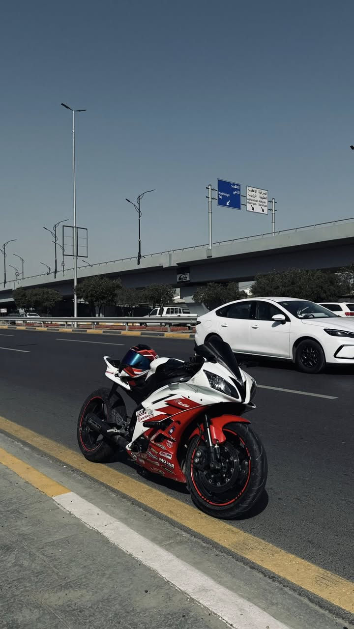 R6 600cc
دارجة طالعة من إدامة كاملة 
نقوصات بسيطة
فقط كفراتها تعبانة 
عايفها بالبيت ما محتاجها كصيت جكسر من ماهر
بس ماخذة مكان بالكراج اريد أبيعها  تاركها بس هي شغالة اشغلها يومياً من 2-5 دقايق فقط 
سعر  32$ قفل  (بغداد)
***********
