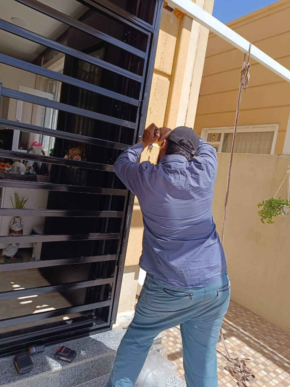 (عمل كتائب حمايه في مجمع لانه ستي )
حدادة الشهم  👨🏽‍🔧🚛
لعمل كافة انواع الحداده والصيانه🛠️✅
( سقائف -ابواب- ديكورات- كتائب)
حسب الطلب ✅
في جميع مناطق أربيل🌏💞

للتواصل راقم الهاتف
            (***********)   يوجد واتس اب     (***********)
