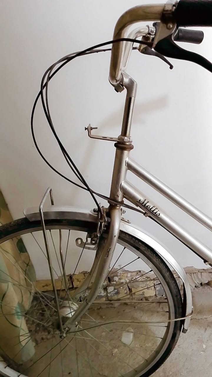 البايسكل نضيف وجديد وتاير مال خلفي وامامي نضيفات نوعيه لتاير اصلي ومختم هوه مبين من لعلامه يعني ما تلكه بايسكل جديد وهيج بنضافته لشراي يتصل البكان الشعب *********** متواجد واتساب سعره 75 الف ونضيف
