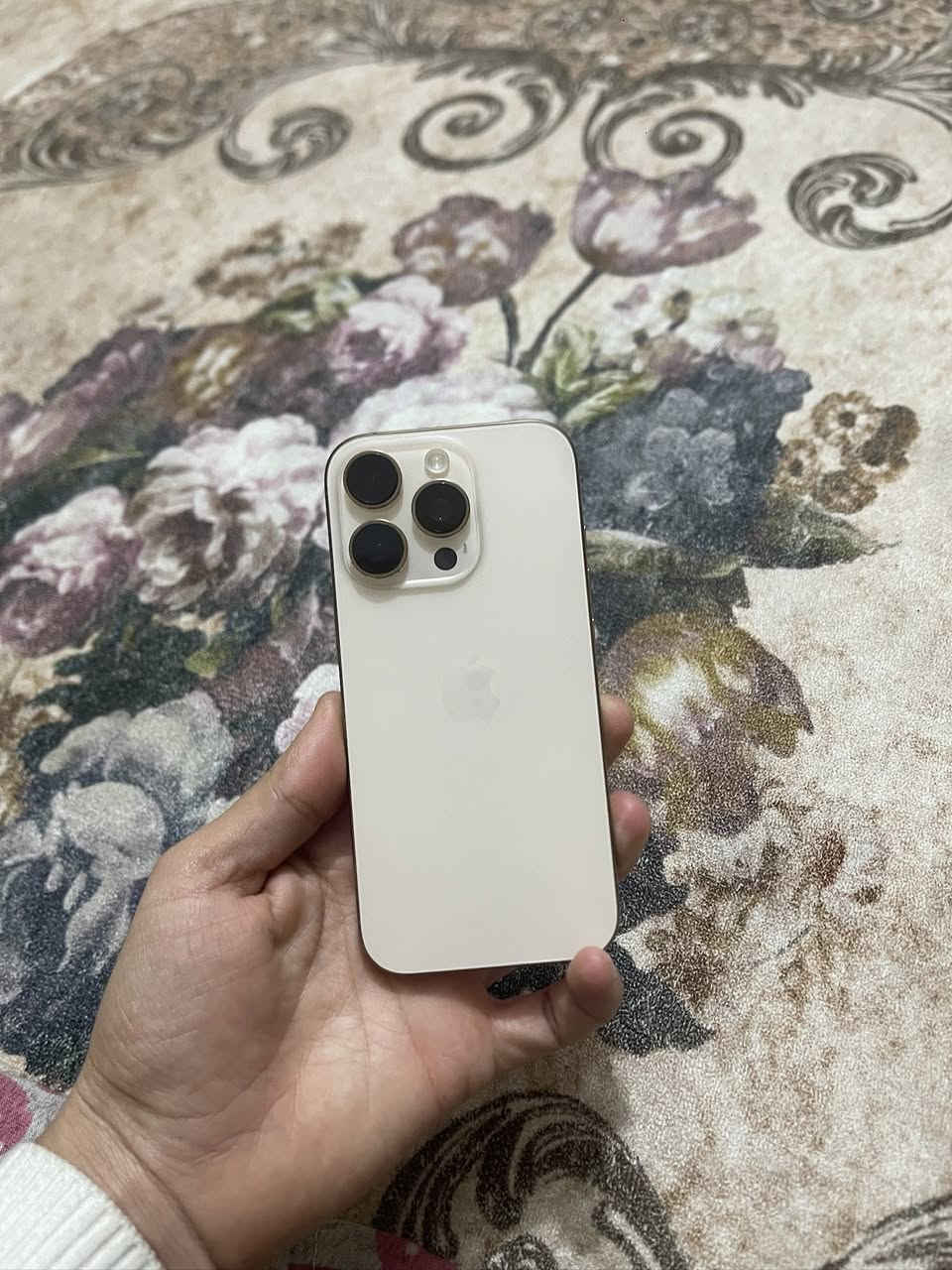 ايفون 16برو ضمان وكاله ماستر اصلي
ذاكره 256 بطاريه 93  نضافه شخط واحد مابي جهاز لا مفتوح ولا شي السعر 1250

رقمي ***********
