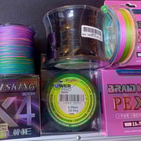 خيوط نايلون • خيوط كتان X4 • ١٠٠م، ٣٠٠م، ١٠٠٠م