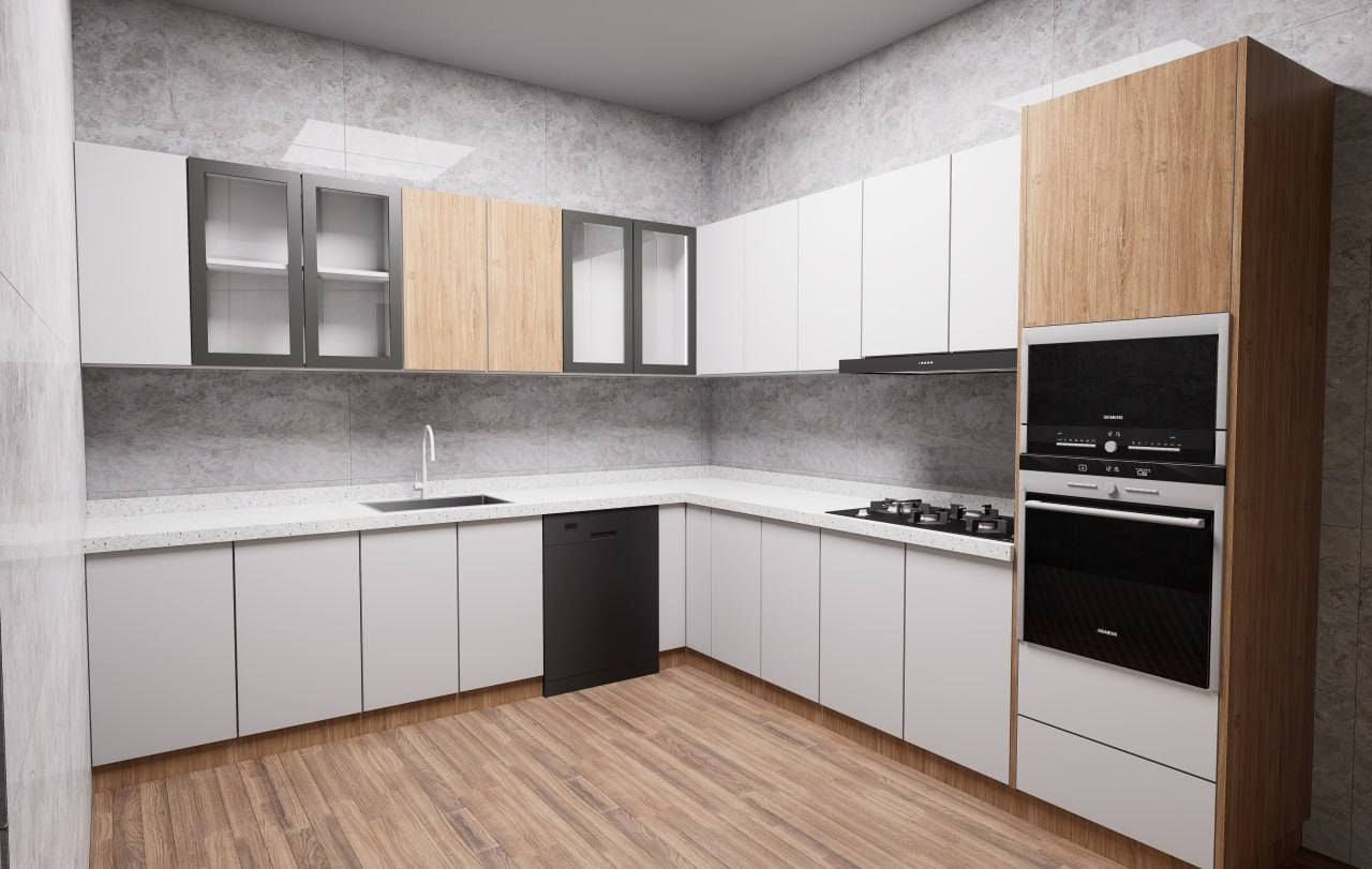 شركة الملاك ديكورات العامة 
خصم مده 10ايام 😍 
كاف موديلات مطابخ مودرن 
صار سعر متر (290) دولار بسس
يشمل ارضي +مرمر+ملحق / بدون اضافات كامل مطبخ 
وارتفاع ملحق 60.
ارتفاع ارضي 90.
عمق 60 
تواصل معنا عبر واتساب 
***********
