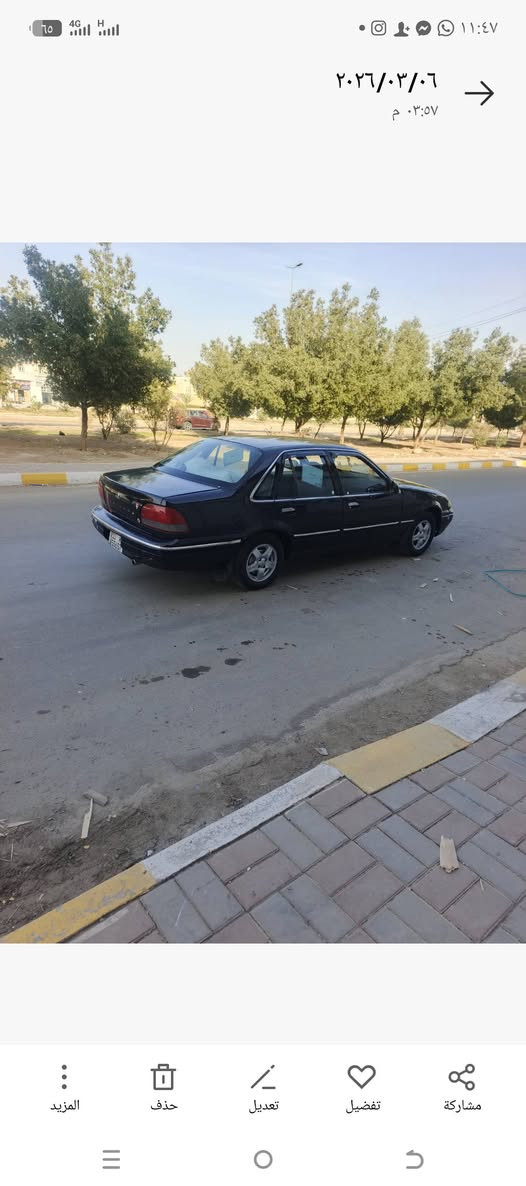 السلام عليكم برنس فراشة  موديل 1996
 رقم بغداد محرك 2000 كير اوتماتيك
السيارة جاهزة السعر 32 العنوان الرمادي التاميم
هاتف 📞***********
هاتف 📞*********** الرمادي, الأنبار
