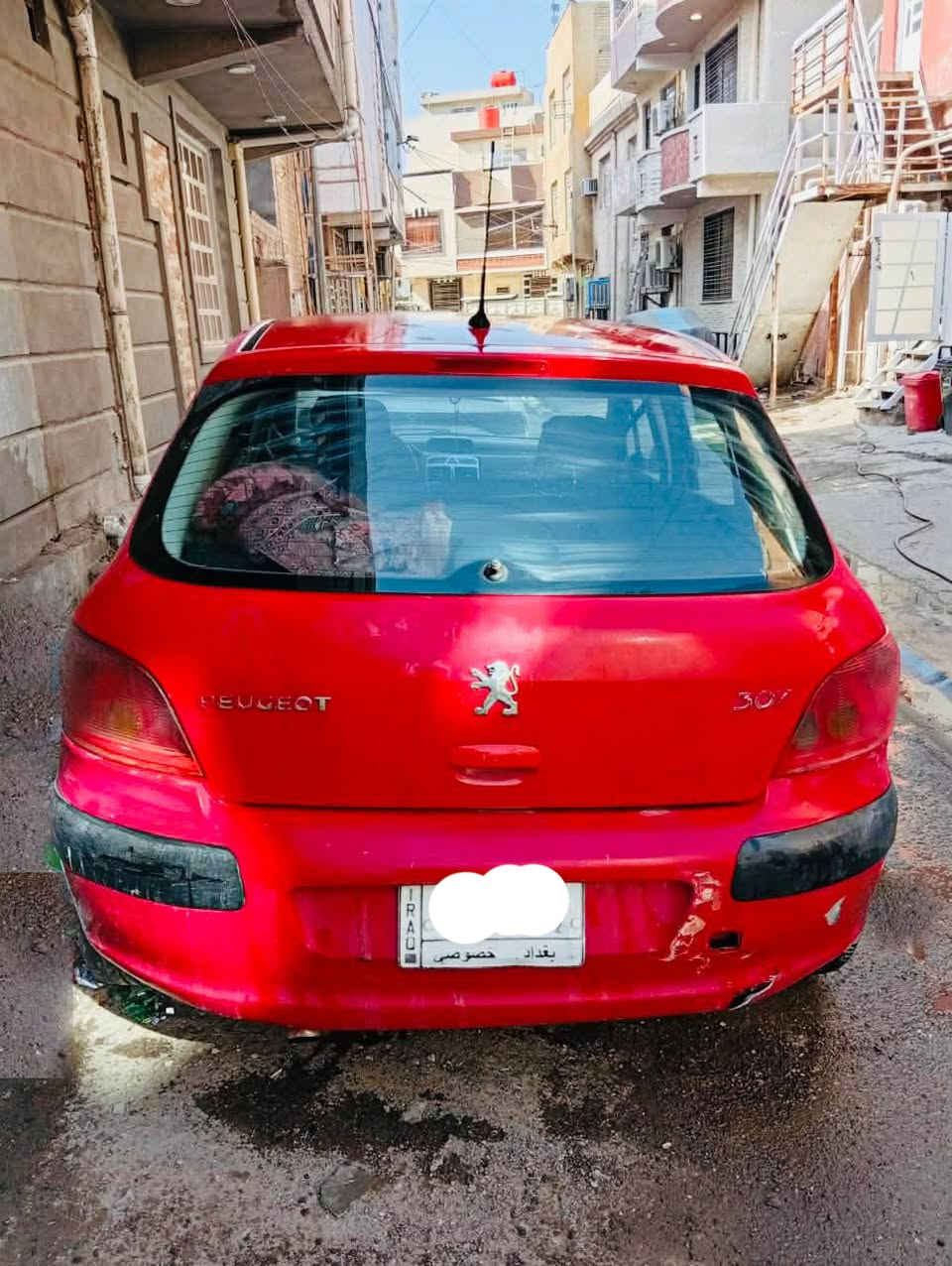 بيجو 307 موديل 2005 كير ومكينة وصدر بحالة جيدة جداً نقص تبريد فقط السعر 40 ورقة للتوصل على الرقم ⁦***********⁩ مكاني بغداد الاعظمية
