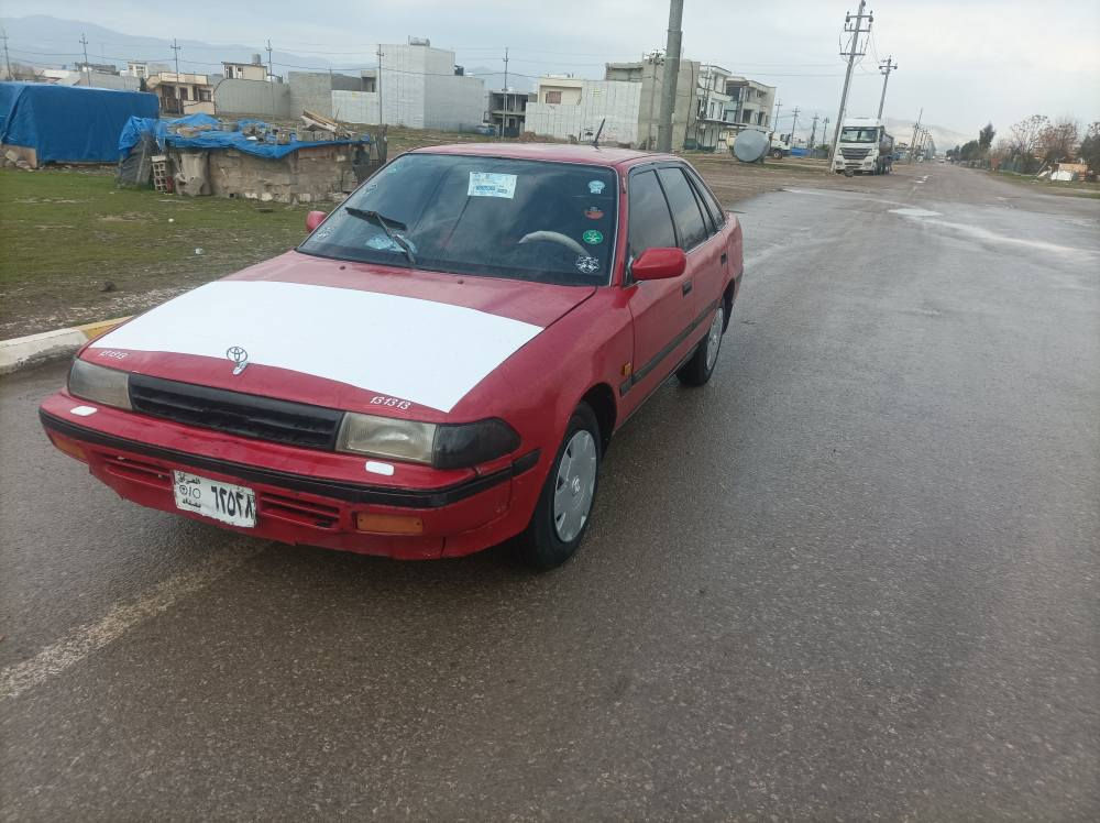 تویتاکرۆلا،مۆدێل 1990ئاڕمی پلاستیکی سلێمانیە،بەشەرتی ئاڕموئەوەلیات،مەکینەی بەخە بیلادەبەشه رتی گێڕومەکینە،کارەبای کامل مەزبوتە،تەجیلوموکەبەرەوفڵچەوگه ررمی مەزبوتە،هه موگیانی لەسەردەقی شەریکە ماوەتەوە،پێشودوای کەپسە لێدراوی نیە،پێشودوای تازەداگیراوە،چوارتایەوویلی تازەیە،زۆرمە زبوتە ماڵی دۆستە،بەنزین زۆرزۆرکەم سرف دەکات،نرخی  17گەڵاوکەمێ مەعامەلە،ژ.م *********** السليمانية, العراق
