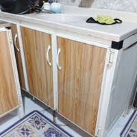 كاونتر المنيوم • ٣ قطع • بعقوبه حي العطار