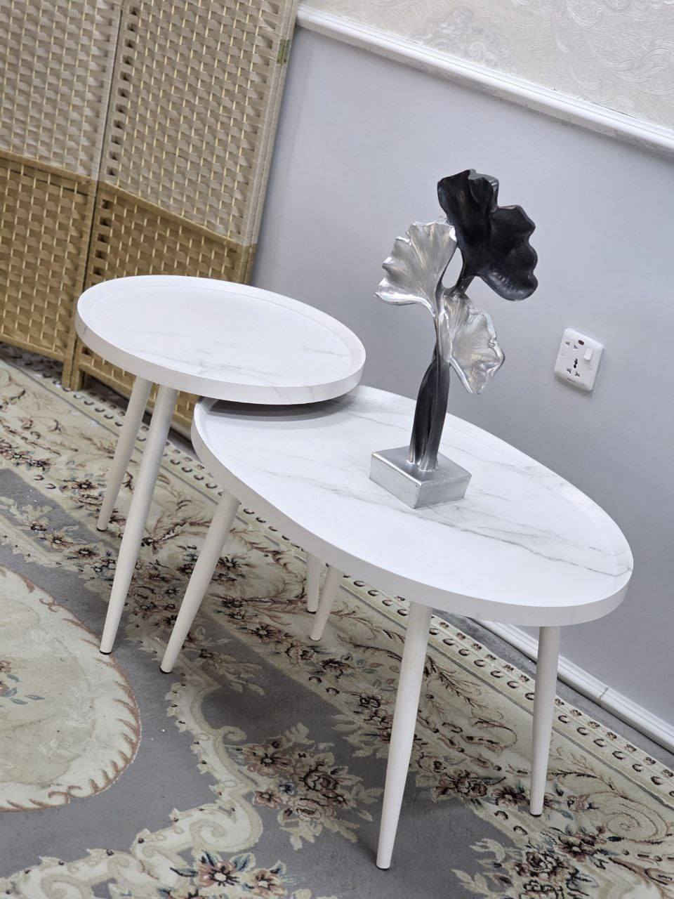 ✨ ديكور يخلي الصالة غير شكل ✨
🔥 طبلة وسطية قطعتين – خشب سطح + رجل حديد 🔥
تصميم عصري
متداخلة وتوفر مساحة
عملية + شكل فخم بنفس الوقت 💪
📏 القياسات:
🔸 الدائرية:
▪️ القطر: ٥٢ سم
▪️ الارتفاع: ٥٣ سم
🔸 البيضوية:
▪️ الطول: ٧٩ سم
▪️ الارتفاع: ٤٨ سم
💰 السعر: ٧٥ دينار فقط 🔥
(قطعتين بهالسعر؟ فرصة قوية 👌)
🚚 توصيل مجاني داخل بغداد


**إذا كنت صاحب هذا الإعلان وتريد حذفه لأي سبب، رجاءا أرسل رسالة إلى الدعم الفني**