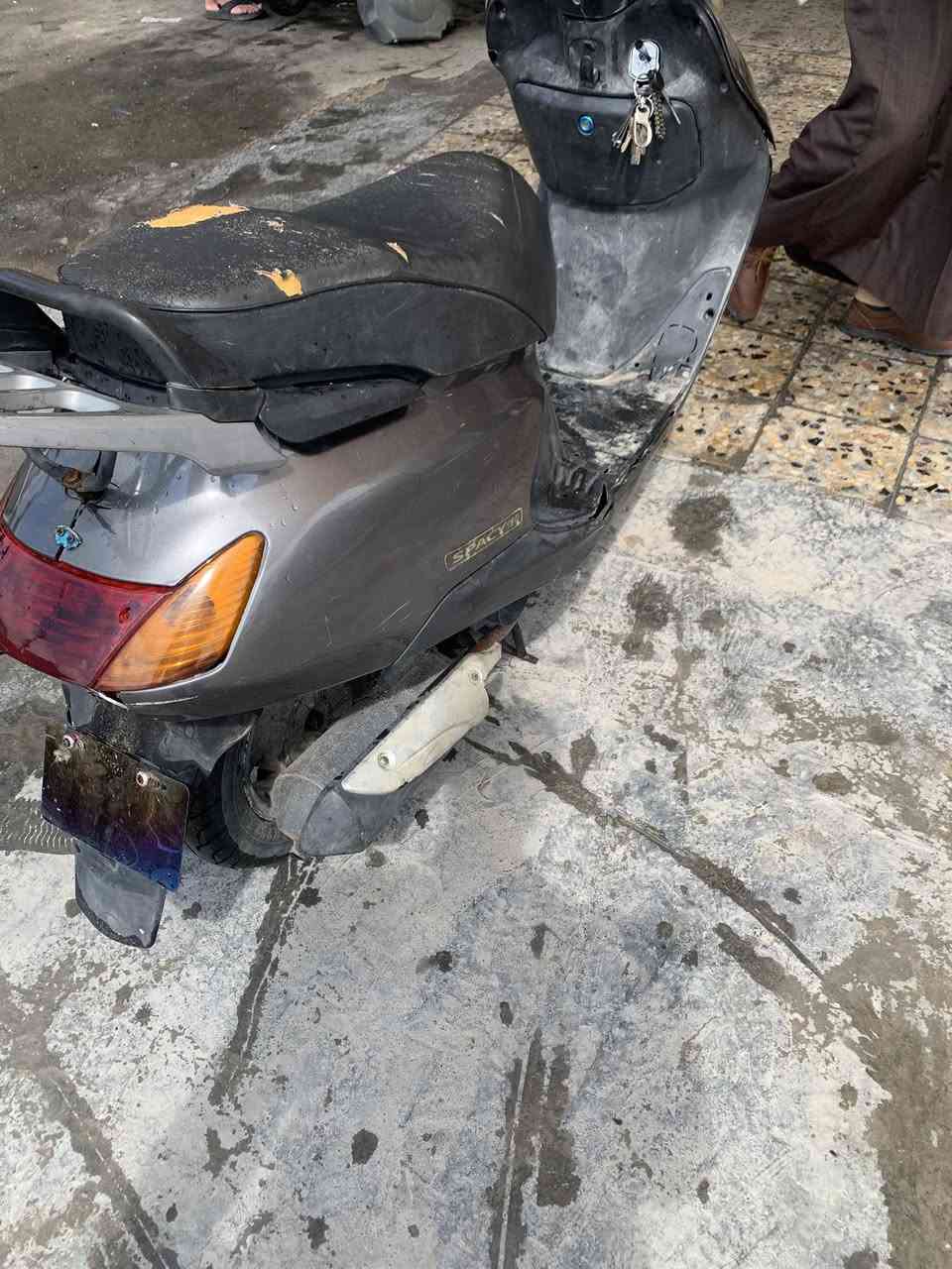 دراجة سبيسي ياباني للبيع كهربائيات كلها شغالة العنوان بغداد الحرية لتواصل علة الرقم ***********
