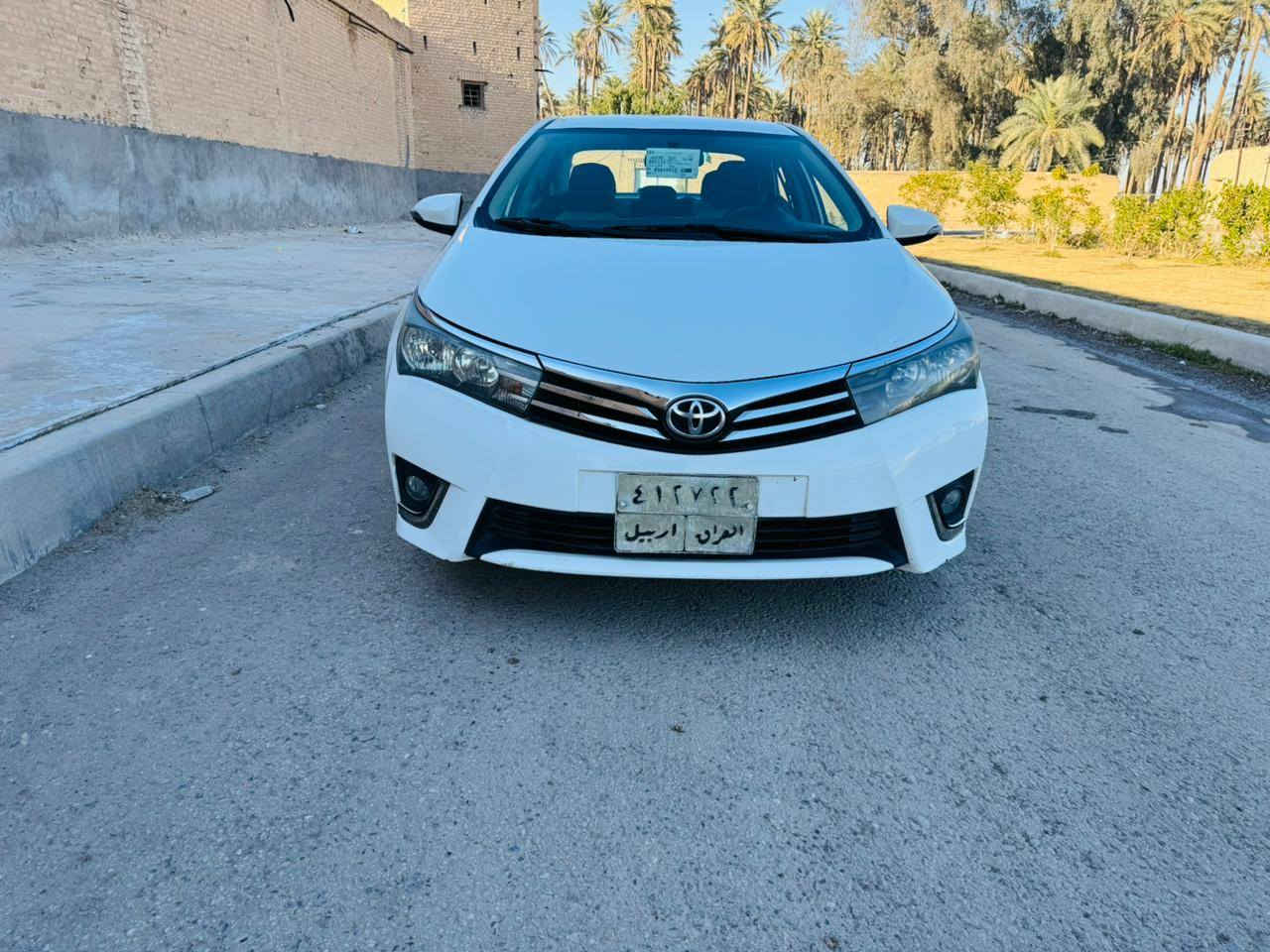 السلام عليكم جميعٱ
للبيع تويوتا كورلا خليجي موديل 2016 محرك 1800
لمتتد
شاشه
كامره 
حساسات خلفيه اماميه 
ويل كب 
داخل لونين 

سياره بيه باب وجاملغ كلير اثر شخط فقط بدون اي حادث بدون معجون
سياره جاهزه من مكينه وكير وحداديه تخم تاير  ماتصرف عليه الف

سنويه جديده لل 2027
تحويل وكاله 
مكان سياره بابل
السعر 124
لاتصال 
***********
***********
