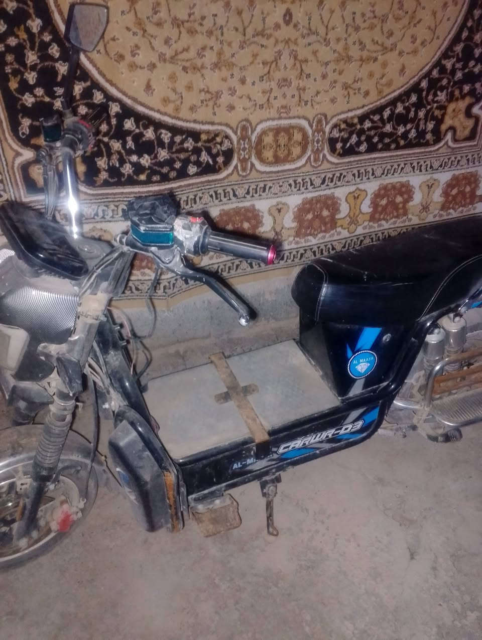 السلام عليكم موطور جبلي لبيع السعر 325 بطاريات تعبانه موصفات الموطور تحكم R دبل أشاره مثبت سرعه موطور جهاز نذار سرقه كلشي شغال معده بطاريات 
مكان الموطور الفلوجه 

متواجد واستاب فقط 
***********
