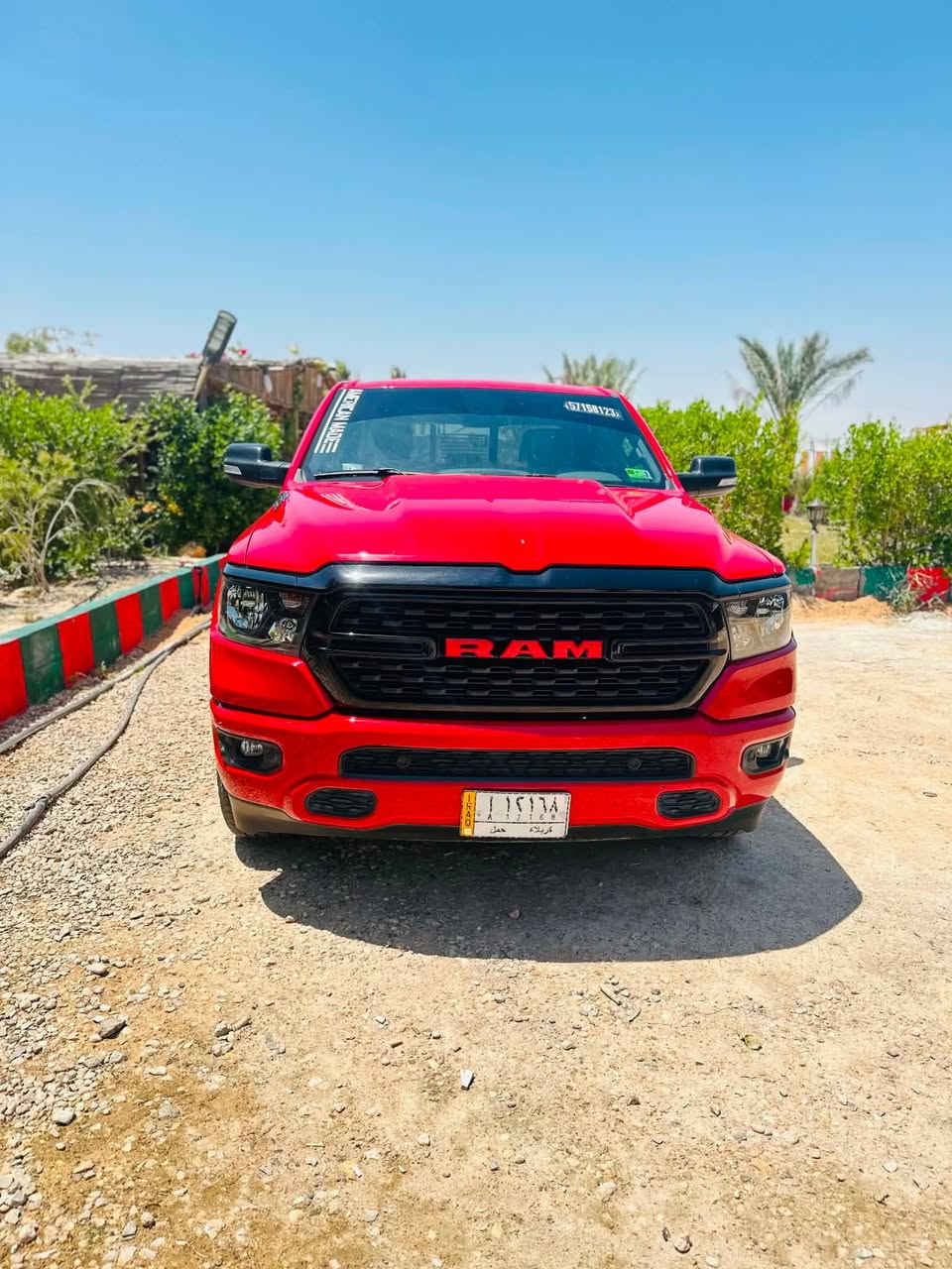 ماكو رام بهيج سعر وهيج موديل وهيج مواصفات
السلام عليكم

 للبيع او المراوس حسب القناعه 

دوج رام 2022 مواصفات بگ هورن بلاك توب 

فور ويل 

ماشيه61 ميل 

مكينه 8 سلندر 5700 

شاشه

 كامره 

كير ماوس 

كشن كهرباء 

اشاره بالمرايه +تحكم 

حساس امامي حساس خلفي توقف ذاتي 

لايت زنون عالي 

دبل كزوز + حجر بيئه موجود 

ويل قياس 20 +تخم تاير 

تبريد ثلج مكينه وكير بشرط 

عليها منظومه غاز 80 لتر يعني تنسه الدوانز والصرف 

شادلها غلاف بدي الاصلي سلايت ودوس جوانب من سليمانيه 10 ورقات 
حادثها بدون ايرباك بدون شواصي بدون لغود بدون صبغ فقط جاملغات خلفيه بارد وبيها رصعه بالتكمه مبقيها نفسها ممصلحها  بجم كبس

رقمها كربلاء باسمي ثاني يوم مداور 

السعر 250

للاستفسار  ***********
