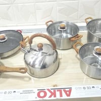 سيت رمضاني • ستانلس ستيل • ٦ قطع