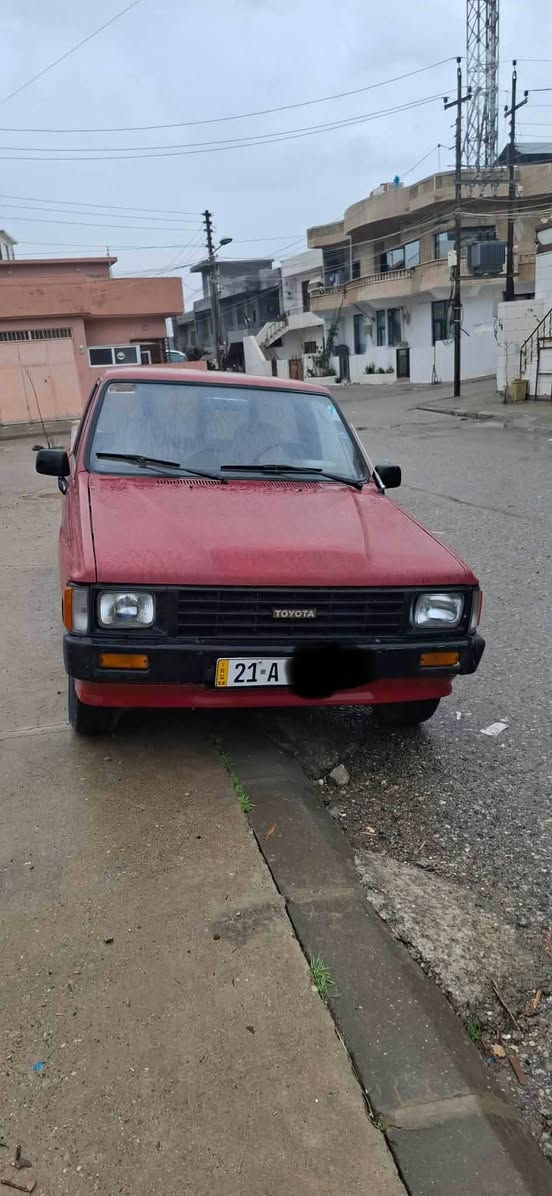 بسم اللە الرحمن الرحیم
تۆیۆتا پیکاب ١٩٨٥ تاک چوار قولاب سەیارەکە مالی کەسابەتە سەیارەکە گیر مەکینە ئەکسل هەموو گیانی بەشەرتە سەیارەکە ٦گیرە مەکینەی ٣وایە سەیارەکە رەقم سلیمانیە تحویل و غرامە بەشەرتە سەیارەکە کارەبای هەموو گیانی ئیش ئەکات سەیارەکە لە سلیمانیە 
***********
***********
بەس جوابی تەلەفون ئەدەمەوە جوابی کۆمینت و مەسج نادەمەوە السليمانية, العراق
