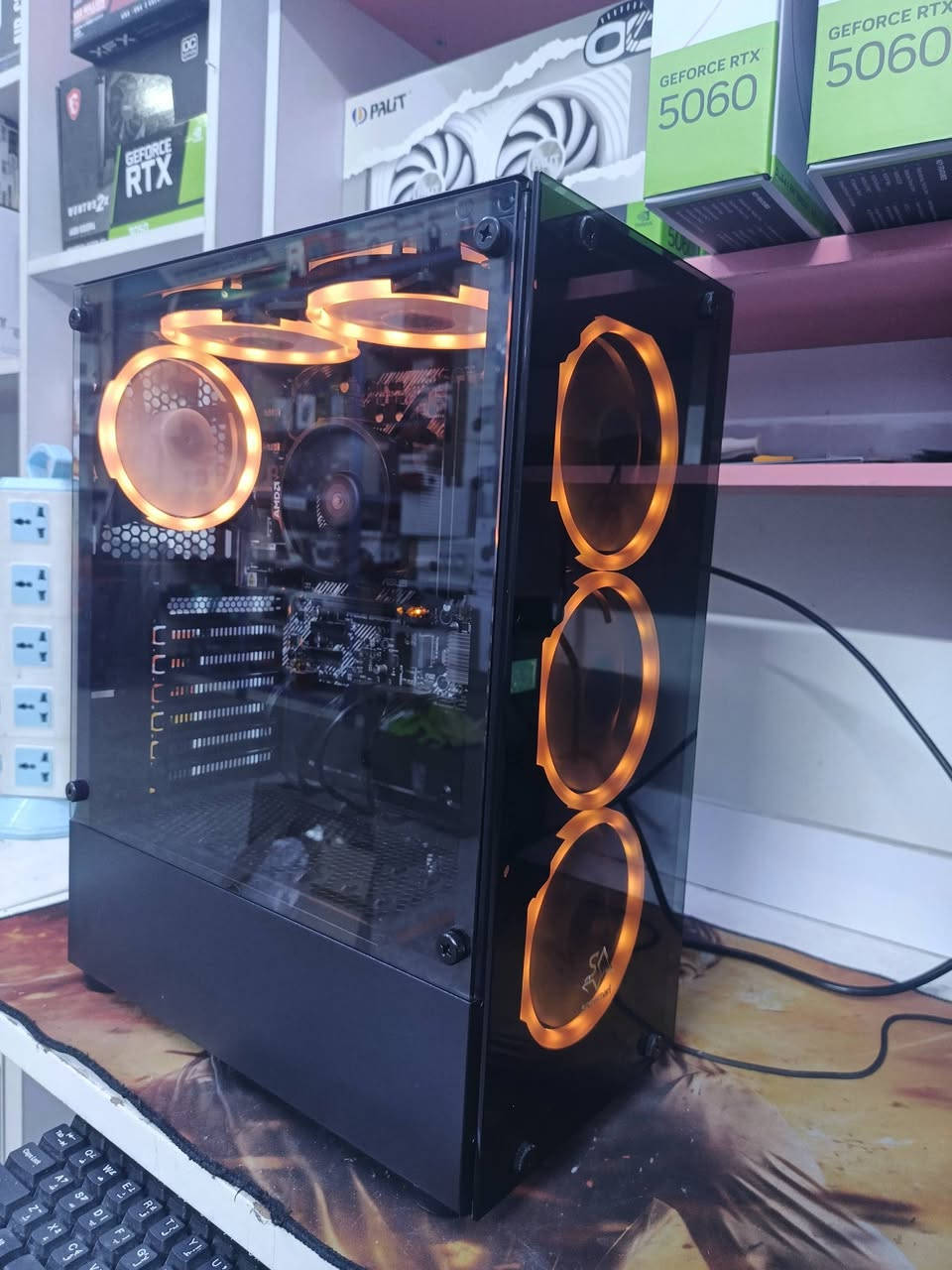السلام عليكم
حاسبه pc مستعمل
RYZEN5 4600G
MB B450 ASUS
RAM 16GB 3200HZ
SSD 256 GB 
PSU 550 W
CASE 6FAN RGB
الضمان 10 يوم
السعر 470 الف
***********
***********
