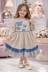 فستان بناتي • أنتيكا • مقاس ٢-٥ سنة