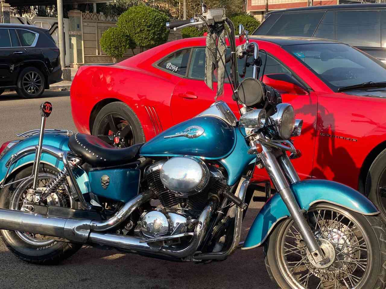 سلام عليكم دراجه هوندا شادو كلاسك ياباني مكفوله بعده جديده كلش محرك 400 ادوات بدون اوراق ماشيه 37 بس دراجه جاهزه ومزوده الاخر شي مكاني بصرة سعر 20 ورقه وبيها مجال تواصل ***********
