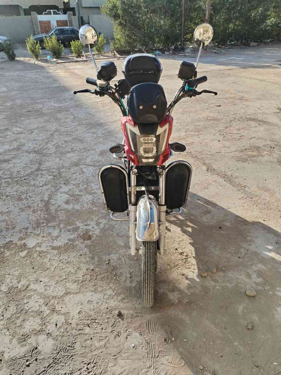 دراجة للبيع الخوين موديل 26بصمه يدوي 6بطاريات جدد جهاز مانع سرقة جادر ويا كهرباىيات  شقالة دراجة نضيفه  سعر  550وبي مجال ***********
