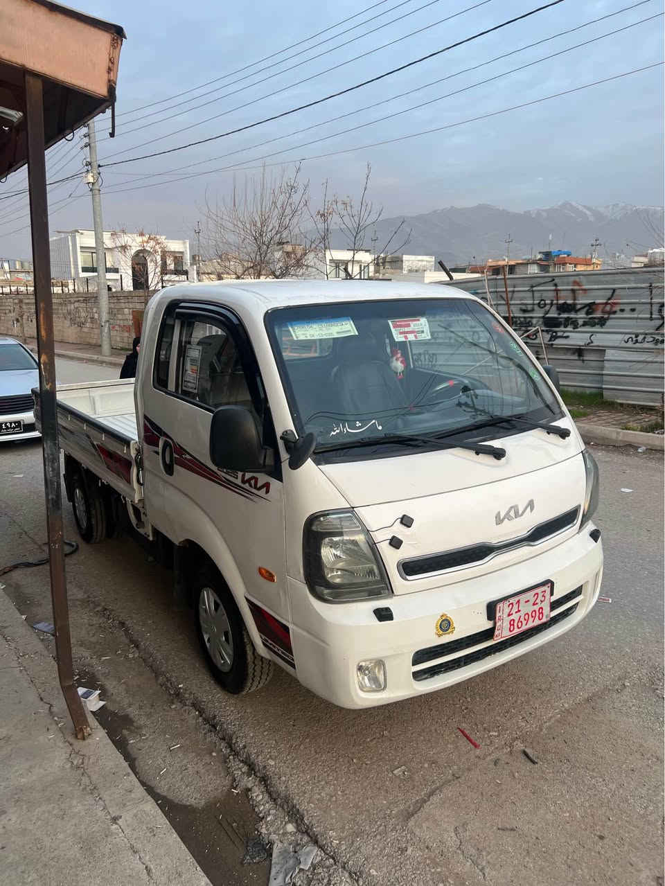 بەناوی خودا تەنها بۆ فرۆشتن 
کیا دوو تەنی بڕاوە ٢٠٠٨ 
٣٠٠٠ سۆپەر مەکینە پلاک مەرغوب گێڕعادی 
فولفول مواسەفات ٥دوگمە 
دەبڵ سەلە 
کوشن جڵد کوشن هیتەر 
یەک بڕاوە کامل مەسرەفی کراوە 
بۆدی لۆک تەنهەا برێکی نە بەسراوە لەگەڵ گەرمیا 
سیعری ٦٦$ مەعمەلە 
*********** حلبجة, السليمانية
