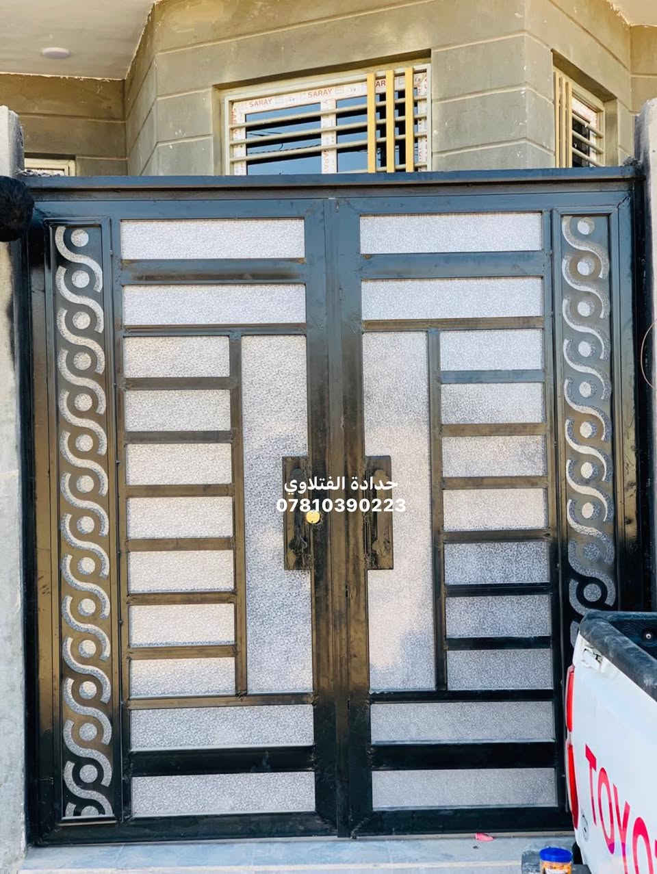 السلام عليكم
جزء من اعمال حداده الفتلاوي للحديد وbvc

والألمنيوم بحدث التصاميم 

للاستفسار خاص او اتصل ***********احمد

وافق ادمن
