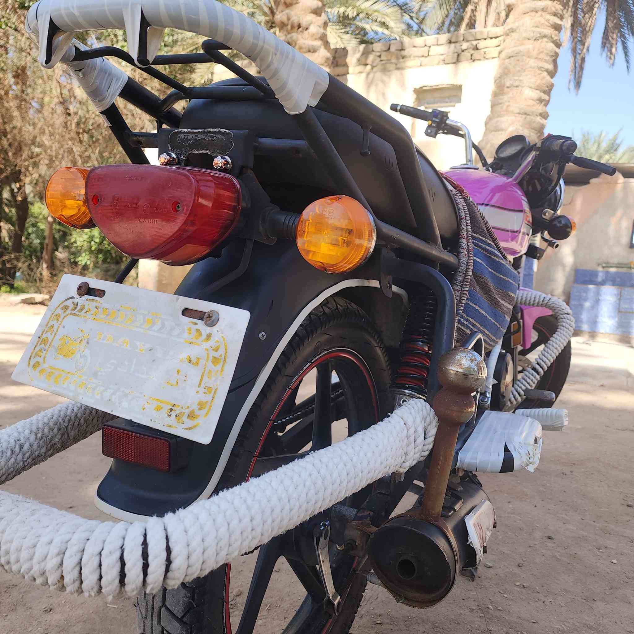 دراجة دايون نفخ بنفسجي موديل 22 محركها ميتين مكفول برغي مامفتوح بيها اوراق اصولي  الرقم للاستفسار ***********....***********
