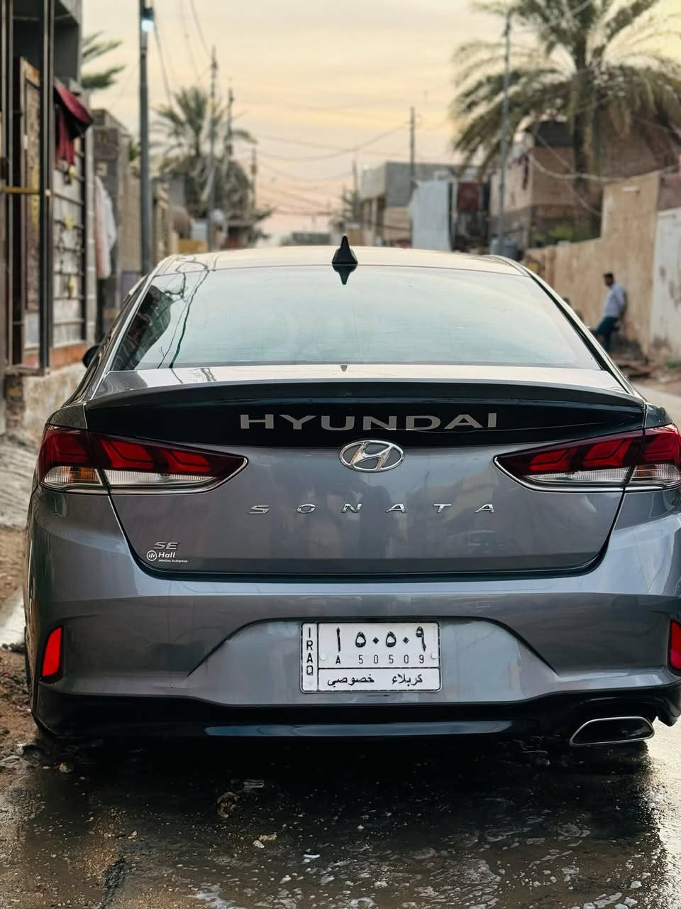 سوناتا 2018 
وارد امريكي 
مكينة 2400
حادث جاملغ وبنيد بدون دواخل 
شاصي لغد مكفول 
مواصفات se
تحكمات استيرت جهتين 
3 وضعيات قيادة 
رادار 
كاميرا خلفيه ابلاد 
مانع انزلاق 
منضومة زينون 
لايت عدسه 
بك لايت ليد 
شباك نيكل 
وباقي مواصفات الse
رقم كربلاء مميز 
سيارة حيل جديدة وما متعوبه 
للبيع ولمراوس 
العنوان كربلاء 

***********
***********
